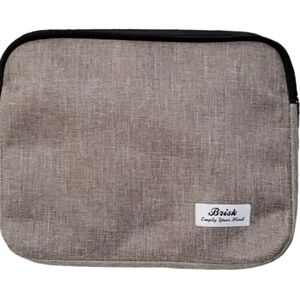 Brisk Empty Your Mind Tablet Case Gray Black